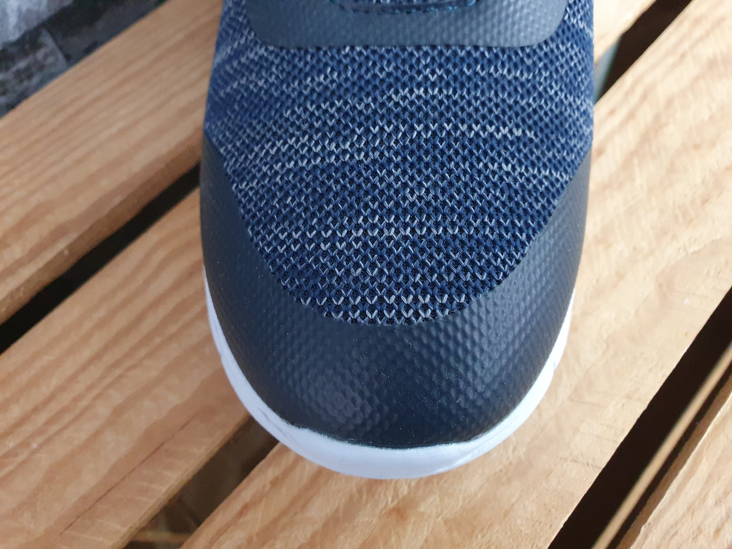 Magnus Herren Sportschuhe 2 x Klett EVA Sohle Blau & Schwarz