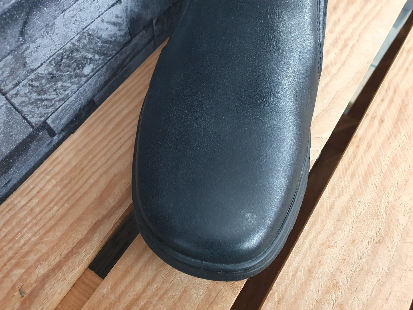 Herren Joker Halbschuhe Leder Schuhe Slipper 2 x Gummizug
