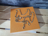 NEU! Original Louis Vuitton Schulterkette Felicie Kette Gold