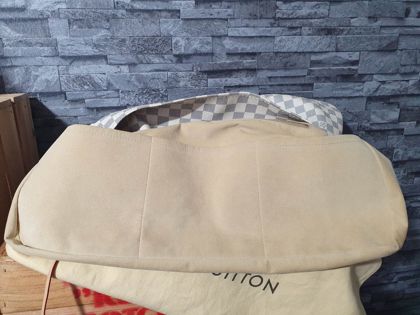 Original Louis Vuitton Artsy GM Azur Canvas
