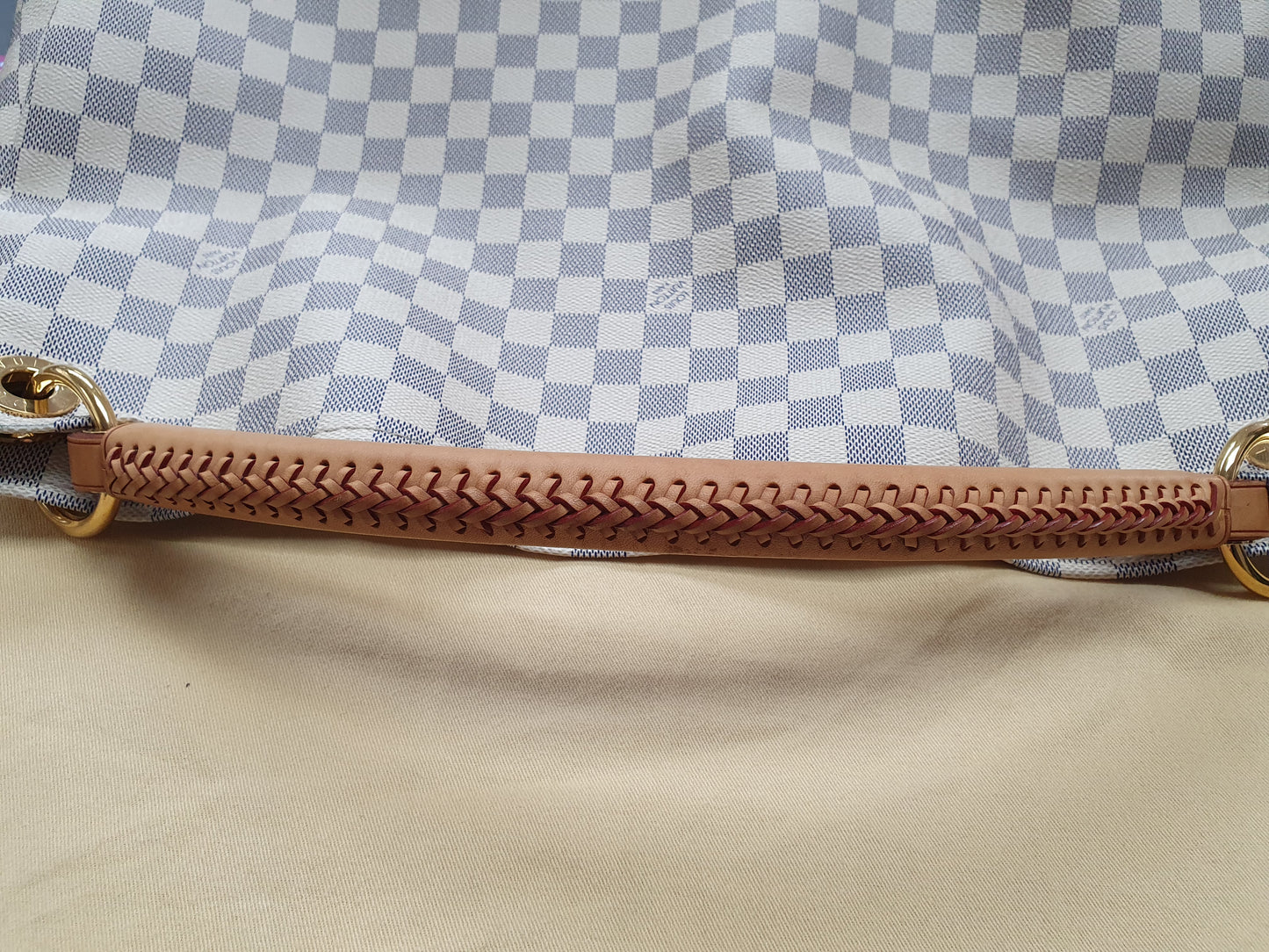 Original Louis Vuitton Artsy GM Azur Canvas