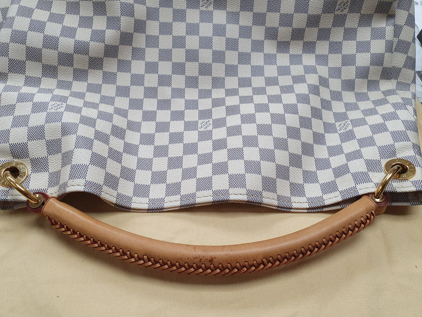 Original Louis Vuitton Artsy GM Azur Canvas