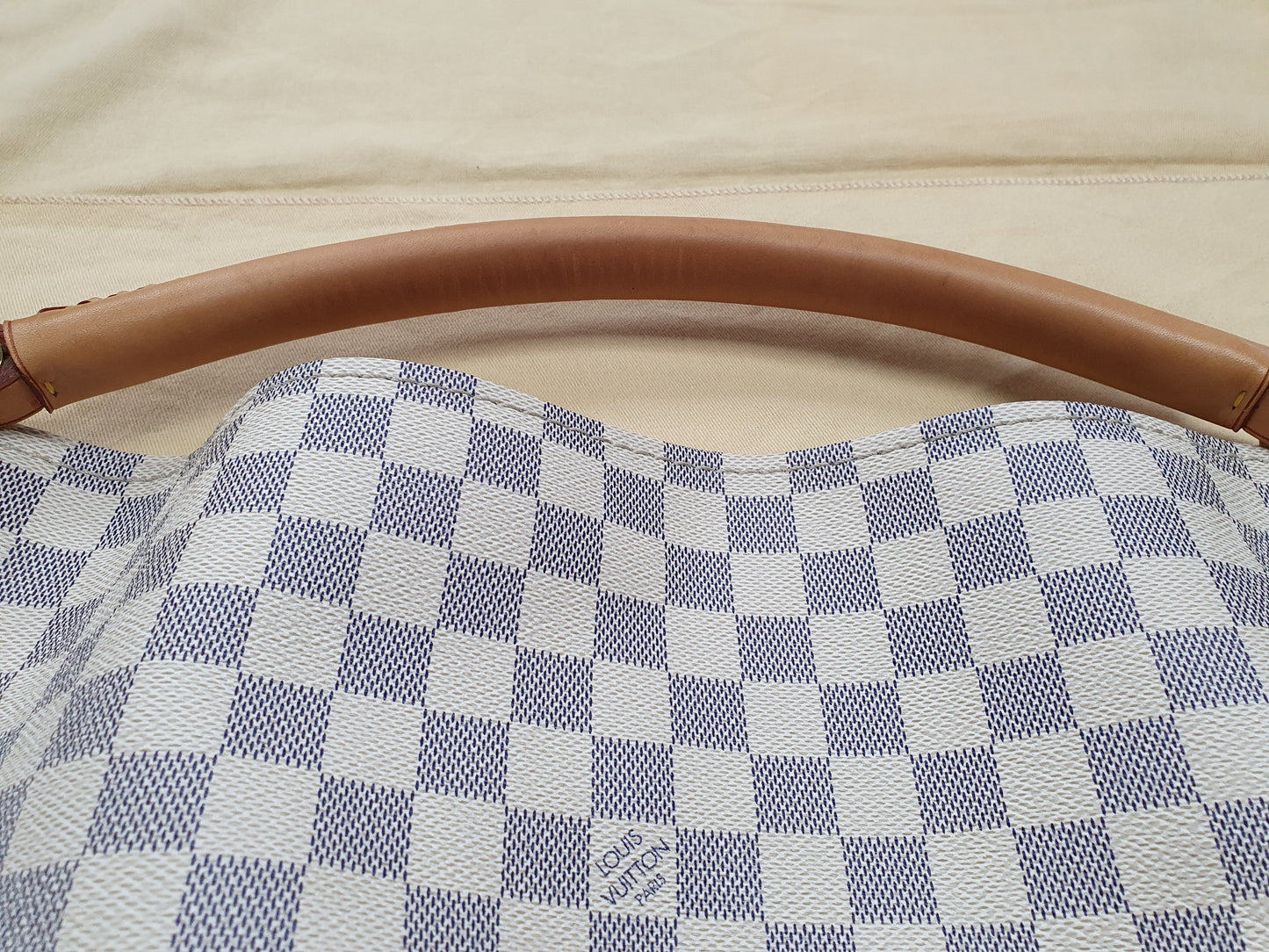 Original Louis Vuitton Artsy GM Azur Canvas