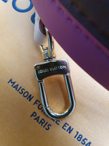 NEU! Original Louis Vuitton Schulterriemen  Schultergurt  Cluny Leder  Fuchsia