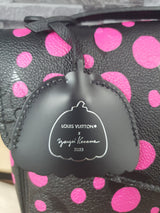NEU! Original Louis Vuitton Metis Kusama Empreinte Leder Schwarz