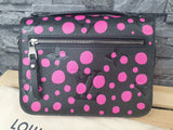 NEU! Original Louis Vuitton Metis Kusama Empreinte Leder Schwarz