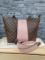 Original Louis Vuitton Jersey MM Ebene Magnolia Schultertasche FullSet