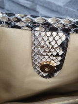 Original Louis Vuitton Galliera GM Schultertasche Python Leder