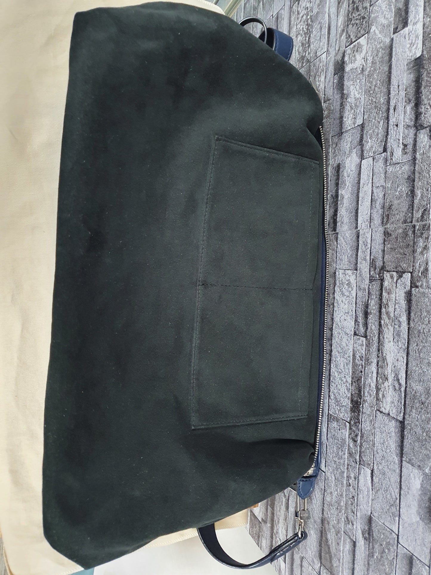 Original Louis Vuitton Antheia Ixia Leder Schultertasche Blau