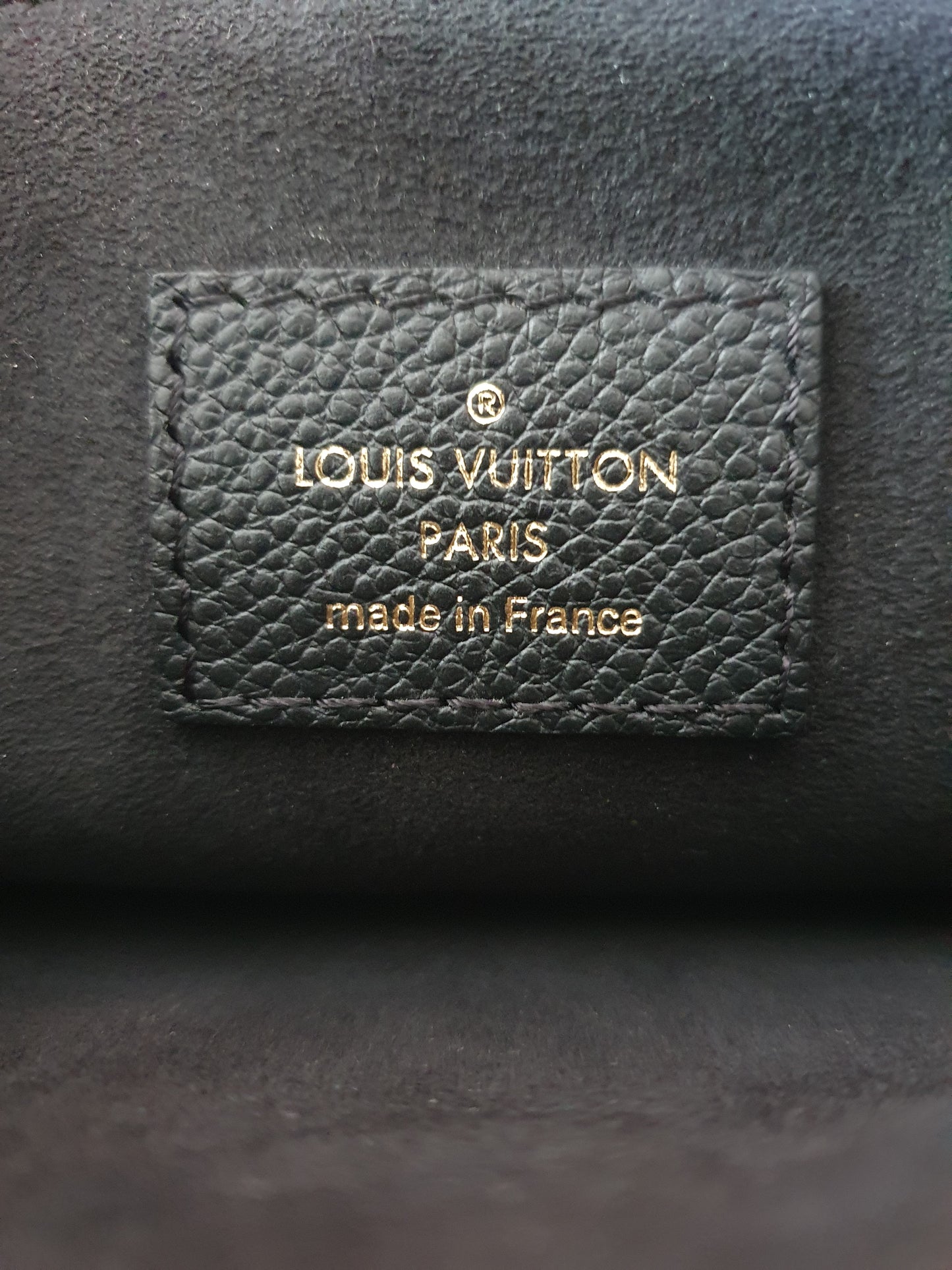Original Louis Vuitton Twice Crossbody Empreinte Leder Schwarz