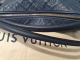 Original Louis Vuitton Antheia Ixia Leder Schultertasche Blau