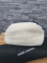 Saint Laurent YSL Schultertasche Lammfell Pochon Beutel