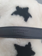 Saint Laurent YSL Schultertasche Lammfell Pochon Beutel