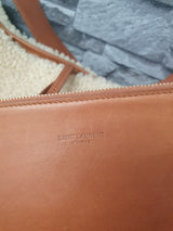 Original Saint Laurent Schultertasche Hobo Bag Lammfell