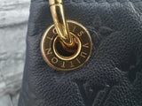Original Louis Vuitton Artsy MM Empreinte Leder Marine Rouge FullSet