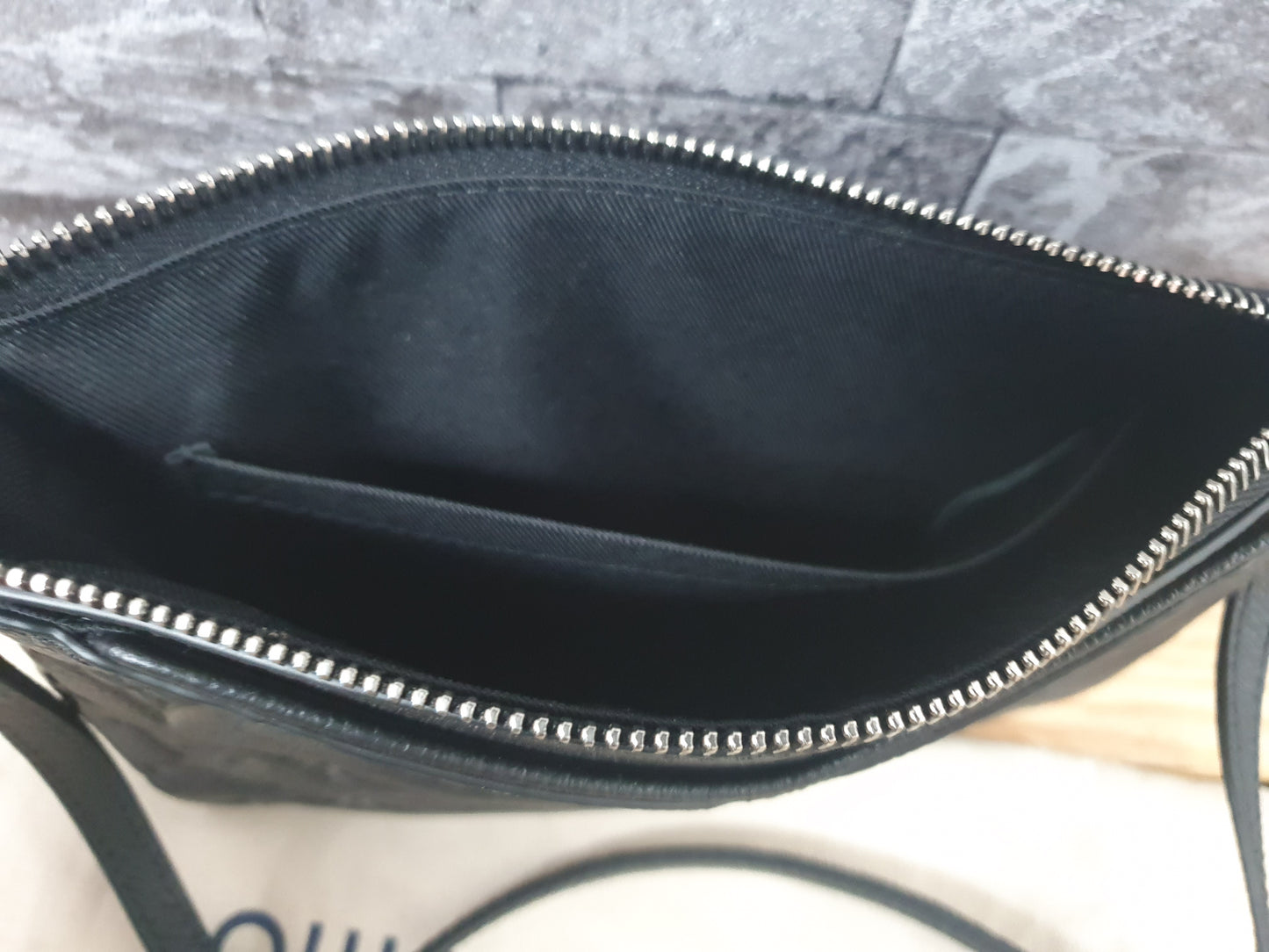Original Louis Vuitton Pallas BB Empreinte Leder Schwarz