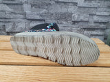 Damen Sneaker Schuhe Freizeitschuhe Bunt Beige &  Schwarz