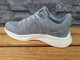 Damen Sneaker Sportschuhe Schuhe  Pink &  Grau