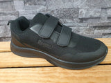 Herren Magnus Sneaker Schuhe Sportschuhe Schwarz Klett