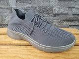 Herren Sneaker Sportschuhe Sportschuhe Grau &  Schwarz