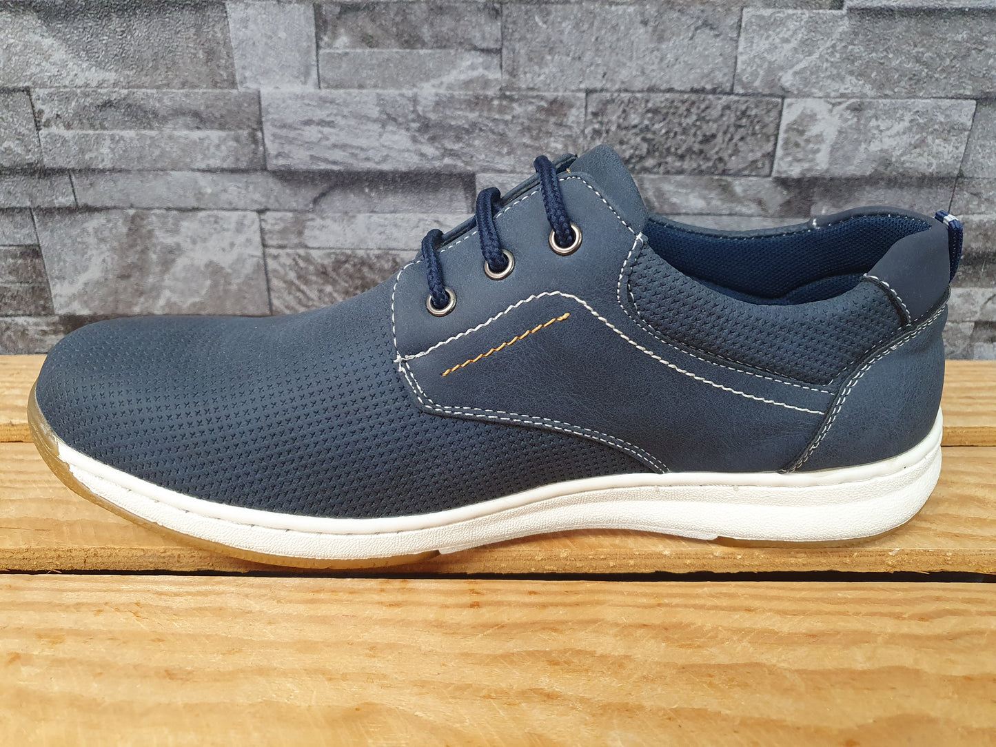 Herren Magnus Halbschuhe Schuhe Blau Freizeit