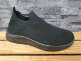 Damen Sneaker Schuhe Steinchen Glitzer Schwarz  & Blau