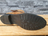 Damen Stiefeletten Jarpex Wildleder Maron