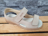 Damen Kosela Medic  Hallux Leder Gesundheitsschuhe Sandalen Klett Weite H