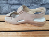 Damen Kosela Medic  Hallux Leder Gesundheitsschuhe Sandalen Klett Weite H