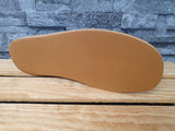 Herren Polnische Hausschuhe aus Leder Braun