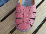Scandi Damen Sandalen – Leder, Sommer, Rosa