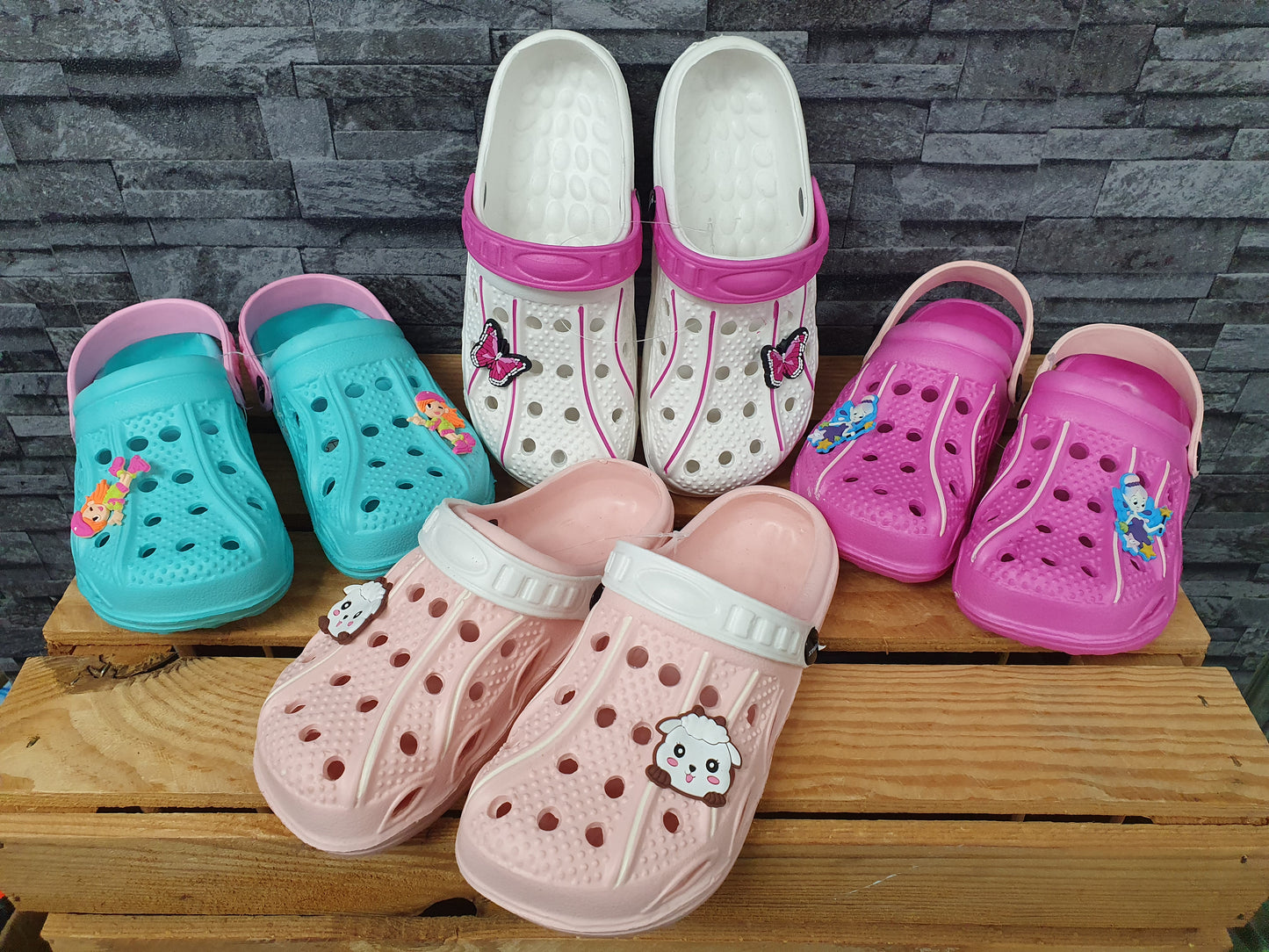 Clogs Mädchen Strandschuhe