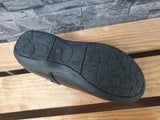 Happy Bee Mädchen Ballerina Klettverschluss Blume Schwarz