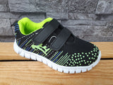 Slobby Kinder Sportschuhe Sneaker Blau &  Schwarz 2 x Klett