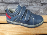 Kinder Schuhe Freizeitschuhe 2 x Klett  Grau & Blau & Schwarz