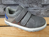 Kinder Schuhe Freizeitschuhe 2 x Klett  Grau & Blau & Schwarz