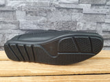 Herren Slipper Mokassin Schlupfschuhe Schwarz