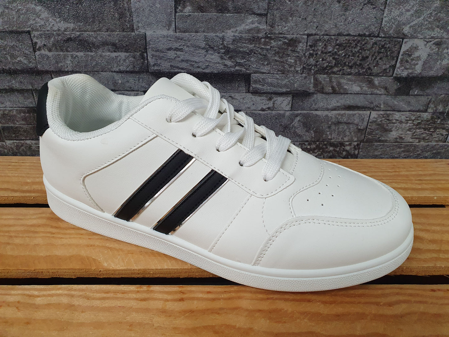 Damen Sneaker Sportschuhe Weiß  Schuhe