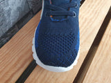Kinder Sneaker Sportschuhe Schuhe 1 x Klett  Blau & Schwarz