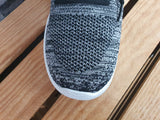 Herren Sneaker Sportschuhe Schuhe Grau- Schwarz