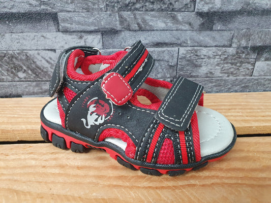 Baby Kinder Sandalen Sandalette Schuhe Sommer Rot & Braun  &  Schwarz