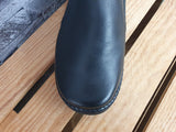 Damen Axel Comfort Leder Gesundheitsschuhe Weite H  Schwarz Gr.42