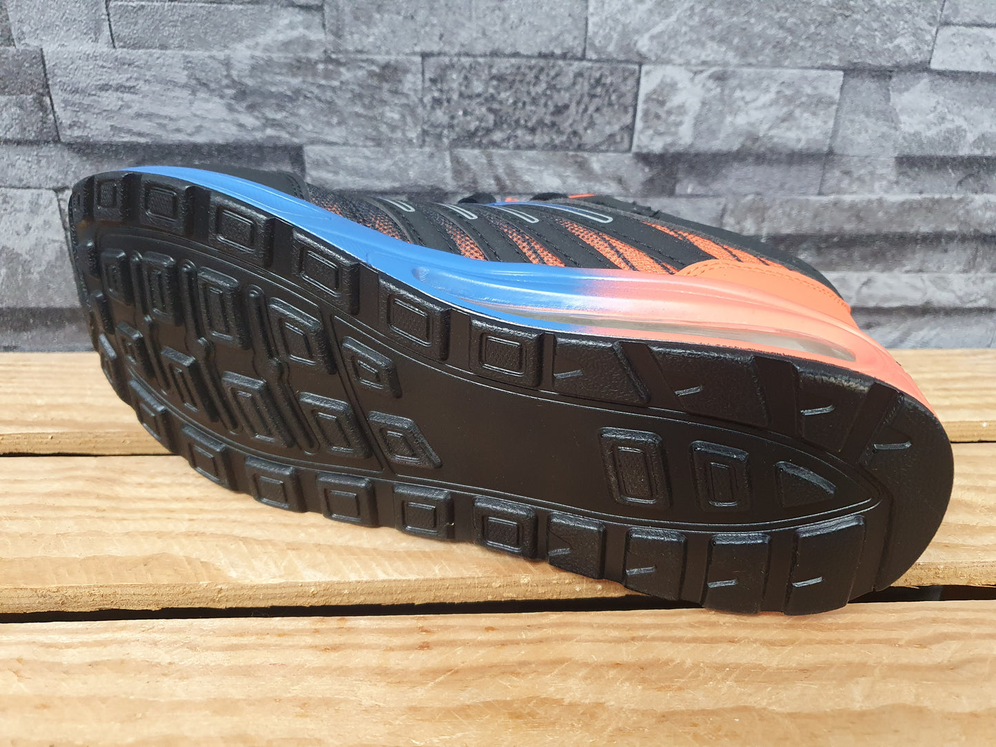 Kinder Sneaker in Blau &  Schwarz Schuhe Freizeitschuhe  Gr. 38,39