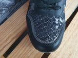 Damen Sneaker Schuhe Freizeitschuhe Schwarz Kailabsatz Gr. 36, 37