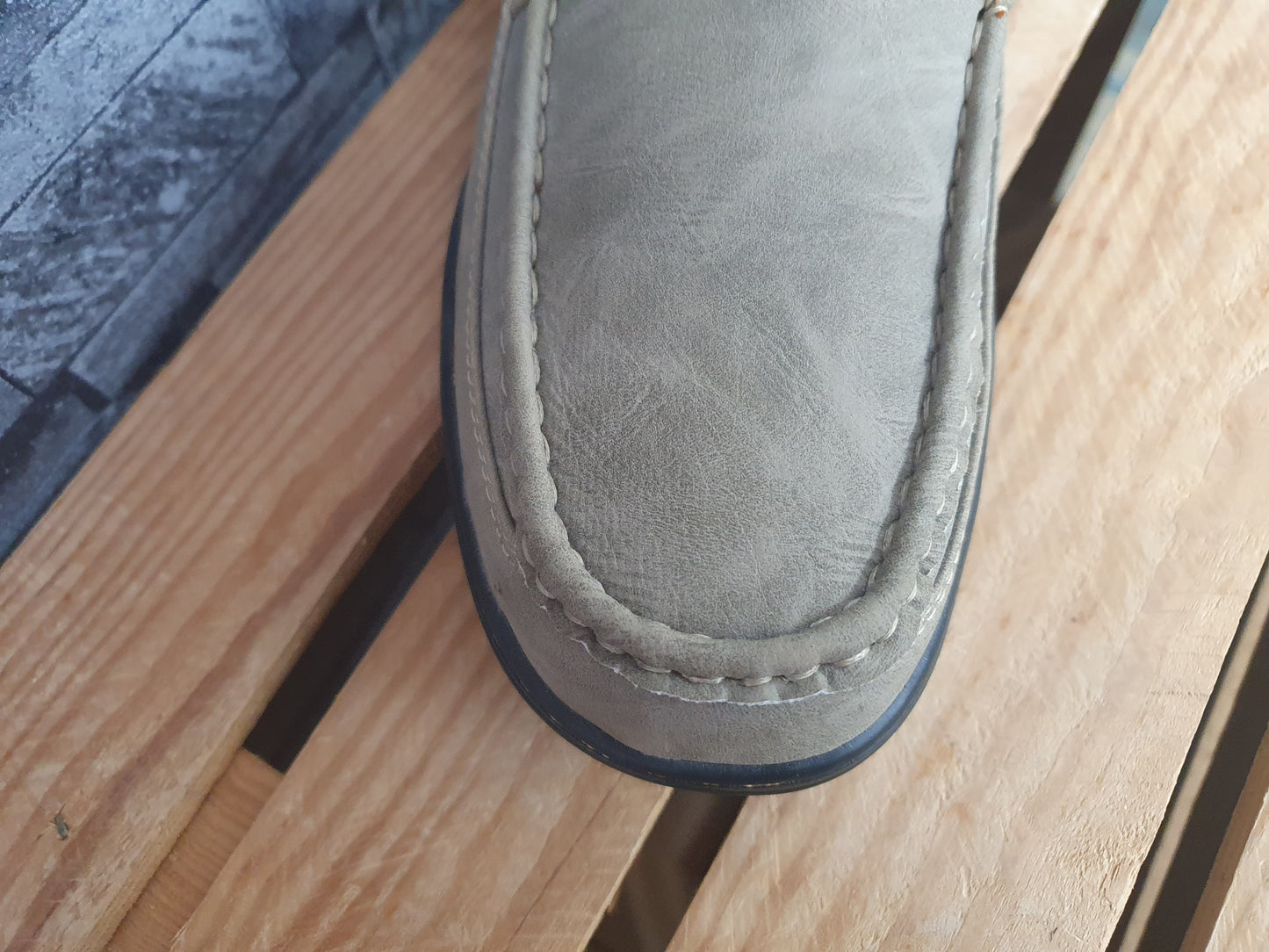 Magnus Herren Halbschuhe Schuhe Beige Gr. 42