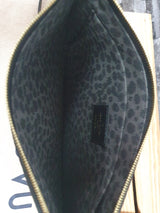Original Louis Vuitton Neverfull MM Wild at Heart Schwarz Leder Neuwertig