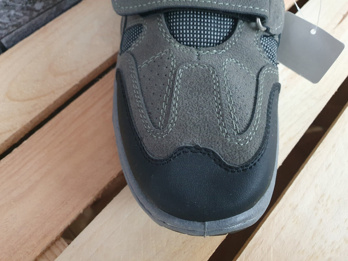 Magnus Herren Schuhe 2 x Klett  Grau  Schwarz